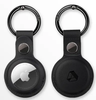 - Apple AirTag Ring Holder - Black