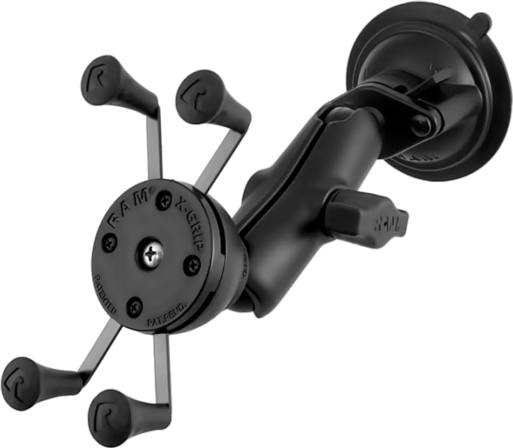Twist Lock Suction Cup Mount with X-Grip Holder