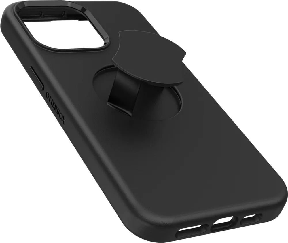 iPhone 15 Pro Max Otterbox OtterGrip Symmetry w/ MagSafe Series Case - Black | WOW! mobile boutique