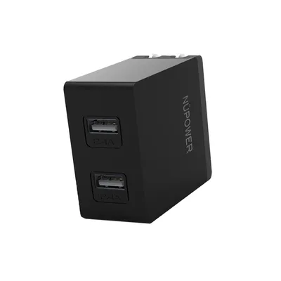 NuPower - AC Wall Adaptor 4.8A Dual USB Output | WOW! mobile boutique