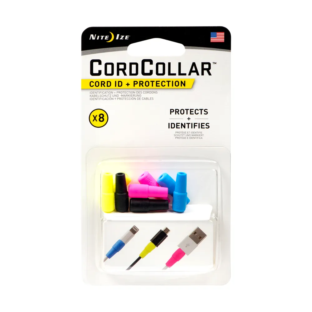 - CordCollar Cord ID + Protection - 8pk
