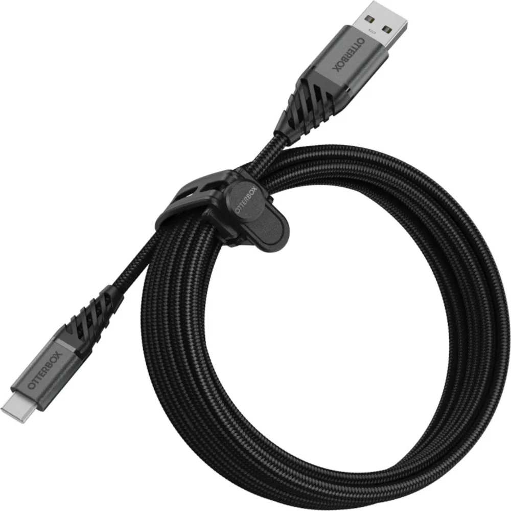 Otterbox Premium Usb A To Usb C Cable 3m - Dark Ash | WOW! mobile boutique