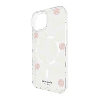 iPhone 15/14/13 Kate Spade Protective Hardshell MagSafe Case - Flowerbed | WOW! mobile boutique