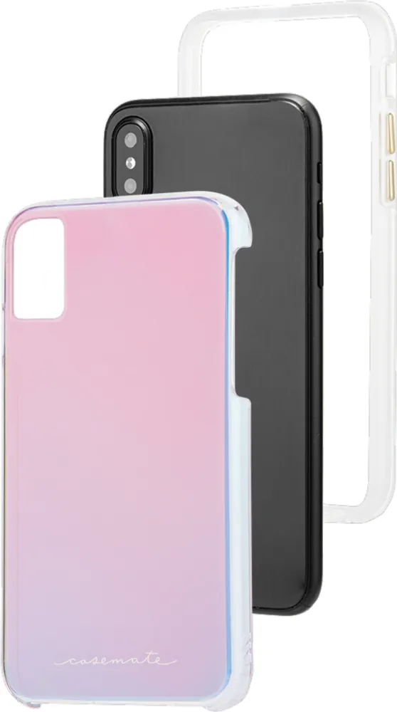 iPhone XS/X Naked Tough Case - Iridescent | WOW! mobile boutique