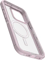 iPhone 15 Pro Max Otterbox Defender XT w/ MagSafe Clear Series Case - Clear/Pink (Mountain Frost) | WOW! mobile boutique