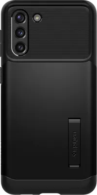 Spigen Galaxy S21 Slim Armor Case - Black | WOW! mobile boutique