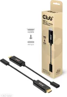 Club3D Adaptateur Actif HDMI vers USB-C 4K60Hz Mâle/Femelle Noir | WOW! mobile boutique