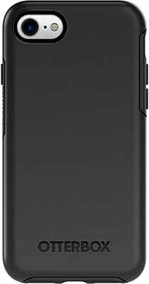 OtterBox étui de la série Symmetry pour iPhone SE (2022/2020)/8, noir | WOW! mobile boutique