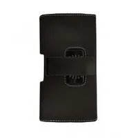 Leather case with rotating clip