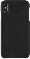 Case-Mate iPhone XS Max Barely There Leather Case - Black | WOW! mobile boutique
