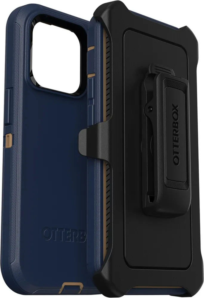 iPhone 14 Pro Otterbox Defender Series Case - Blue (Blue Suede Shoes)