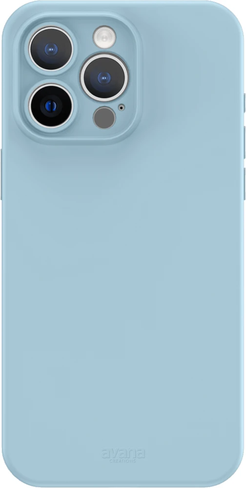 AP5XAVSIKBYBU Velvet Case iPhone 15 Pro Sky | WOW! mobile boutique