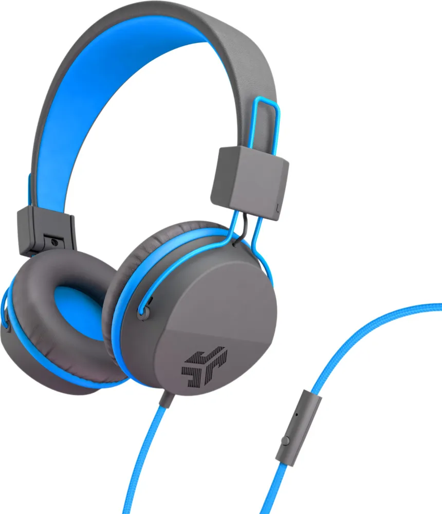 JBuddies Studio Over Ear Folding Headphones - Blue/Gray | WOW! mobile boutique