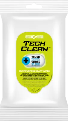Techclean Soapy Wipes - 20 Pack | WOW! mobile boutique