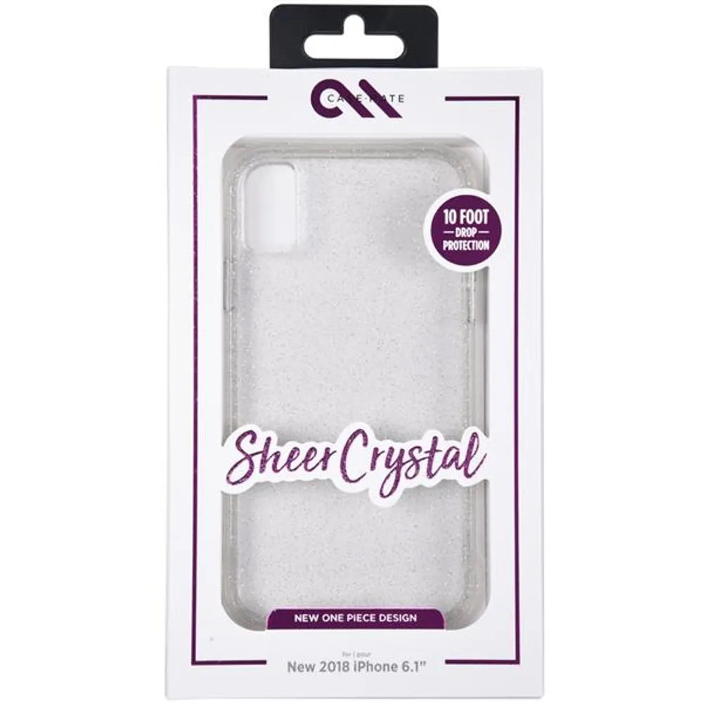 Case-Mate iPhone XR Sheer Crystal Case