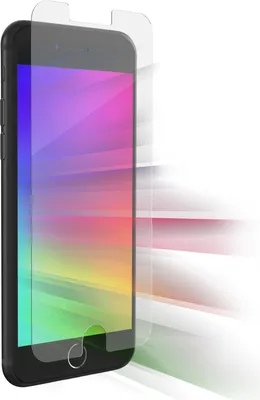 ZAGG - iPhone SE (2022/2020)/8 InvisibleShield Glass Elite+ XTR w/D3O Screen Protector