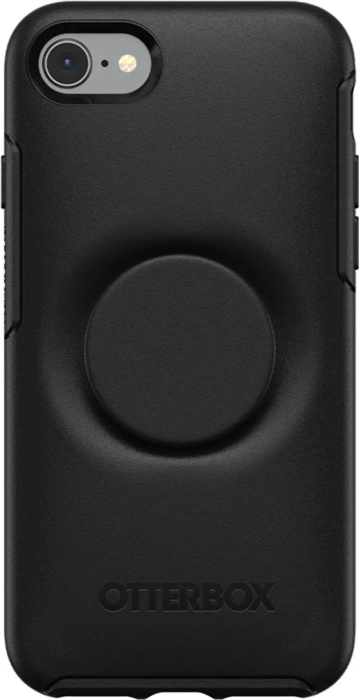 OtterBox iPhone SE/8/7 Otter + Pop Symmetry Series Case - Black | WOW! mobile boutique