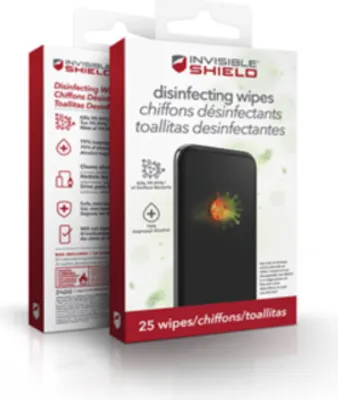 Invisibleshield Antimicrobial Wet Wipes
