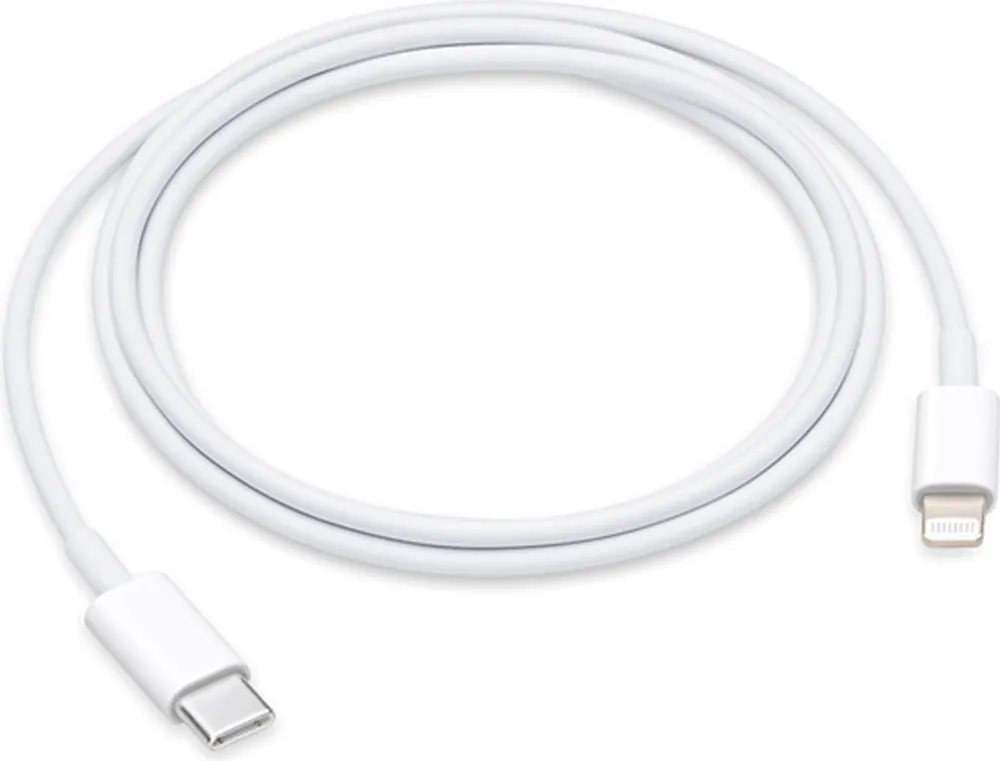 Apple Charge/Sync Lightning to USB-C Cable 3ft - White | WOW! mobile boutique