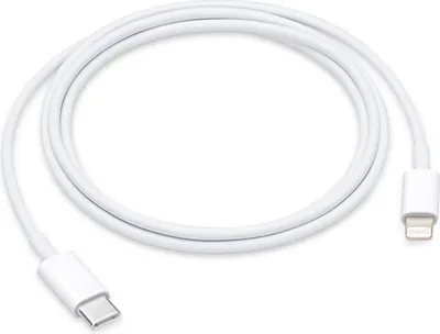 Apple Charge/Sync Lightning to USB-C Cable 3ft - White | WOW! mobile boutique