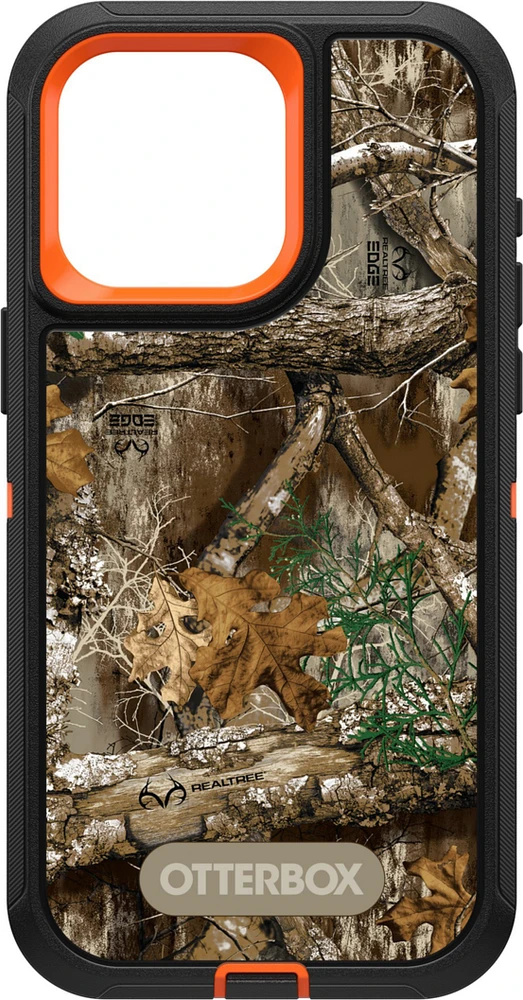 iPhone 15 Pro Max Otterbox Defender Graphics Series Case - Black (RealTree Edge) | WOW! mobile boutique