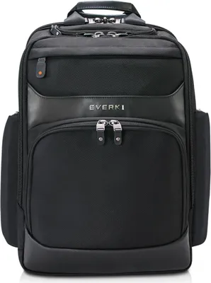 Everki Onyx Premium Travel Amical Sac à Dos Noir pour Laptop 15.6 pouces | WOW! mobile boutique