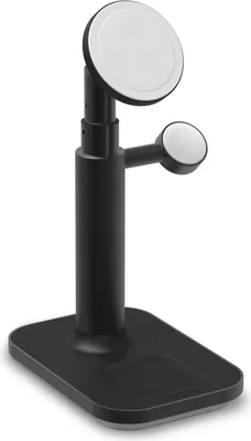 mophie universal wireless magsafe 3in1 extendable stand - black