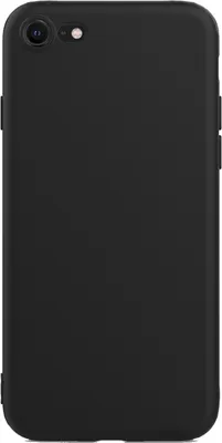 iPhone SE 2020/8/7 Gel Skin Case - Black | WOW! mobile boutique