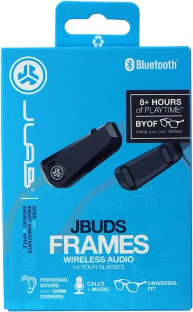 Jlab - JBuds Frames Wireless Audio for Your Glasses - Black