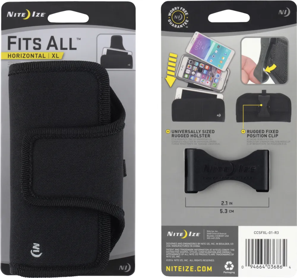 Fits All XL Horizontal Pouch