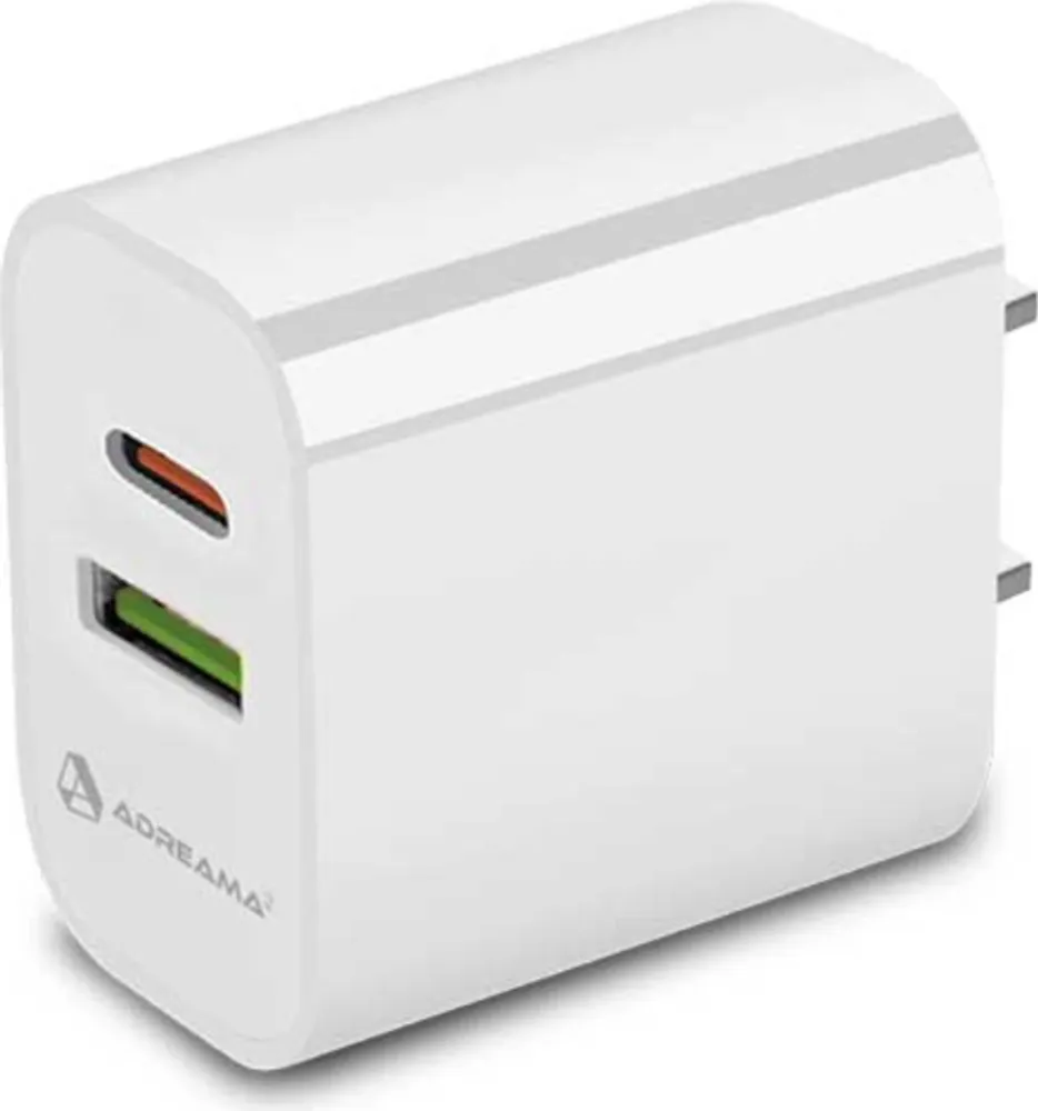 GRS PD 20W Wall Charger, 2 Port