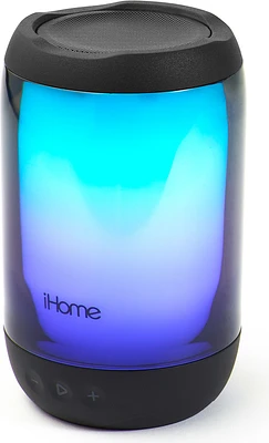 iHome PlayGlow+ Enceinte Bluetooth Étanche à Changement de Couleur Rechargeable avec Méga Batterie | WOW! mobile boutique