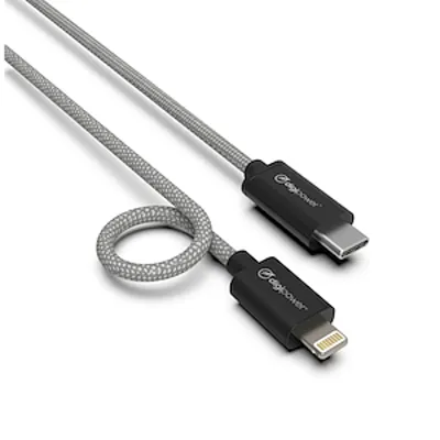 Premium Braided Fabric - 3ft (1m) Apple Lightning to USB Type-C PD Cable