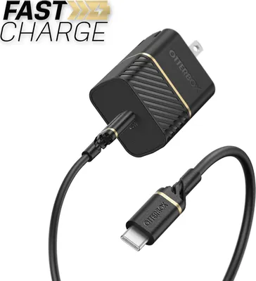 - Premium Fast Charge PD Wall Charger 20W w/USB-C 3.3ft
