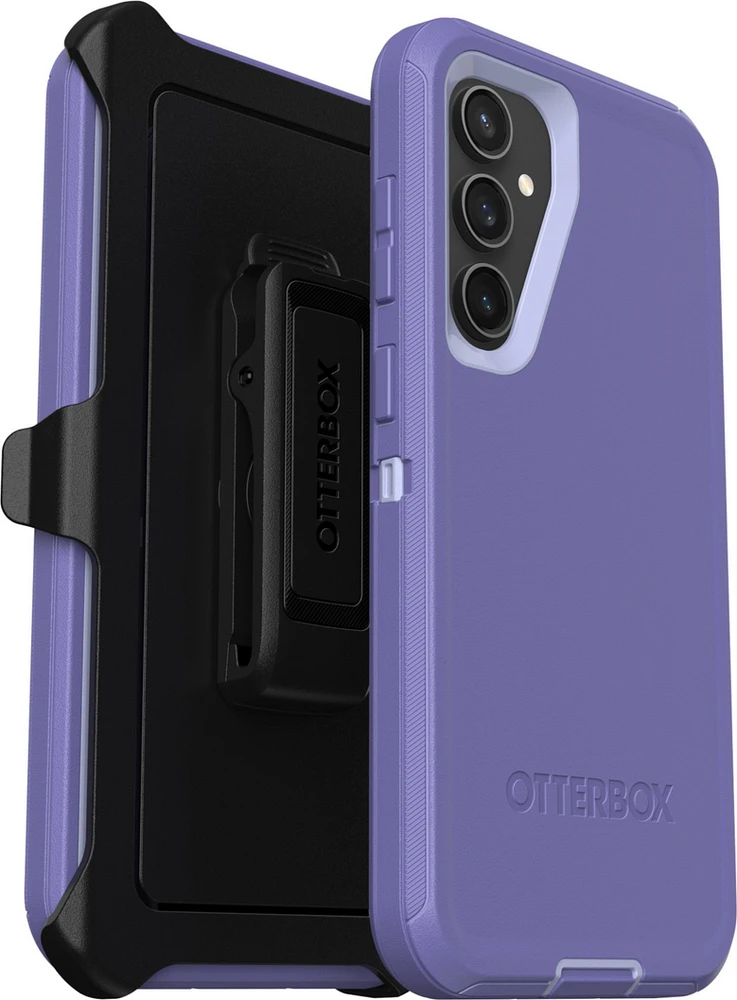 Samsung Galaxy S23 FE 5G Otterbox Defender Series Case - Purple (Mountain Majesty) | WOW! mobile boutique