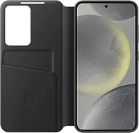 Samsung Galaxy S24 5G OEM Smart View Wallet Case - Black | WOW! mobile boutique