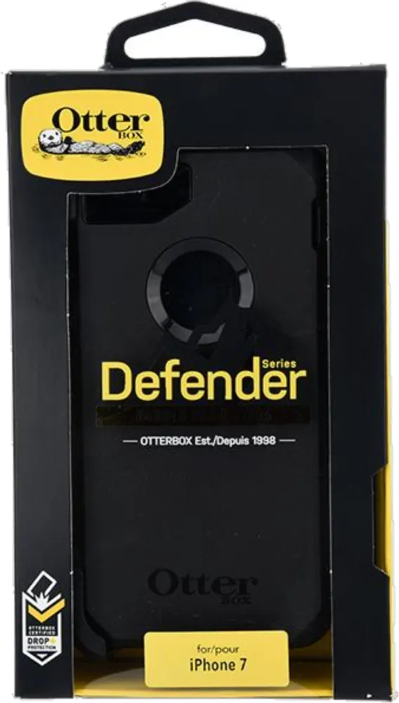 OtterBox iPhone SE/8/7 Defender Case - Black | WOW! mobile boutique