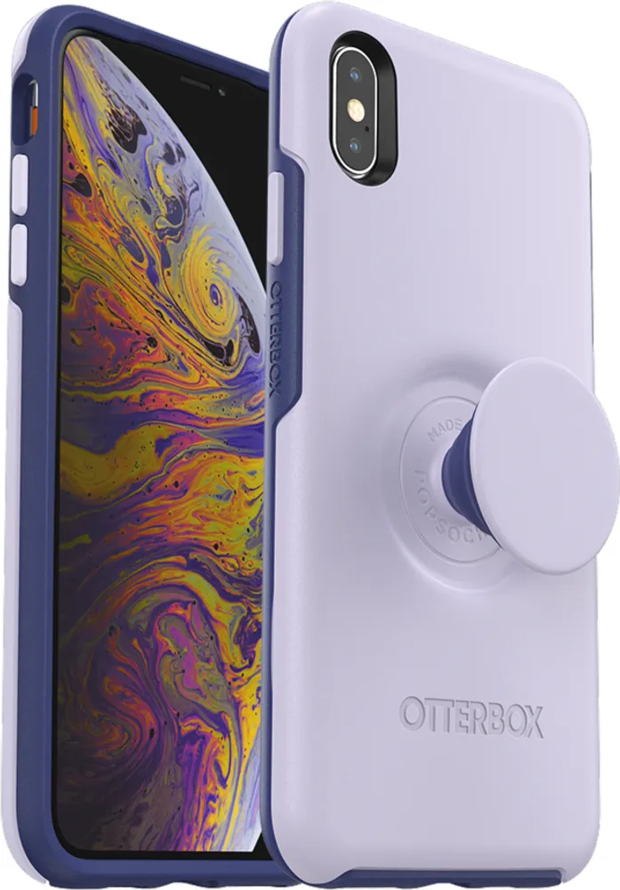 iPhone XS Max Otter + Pop Symmetry Series Case