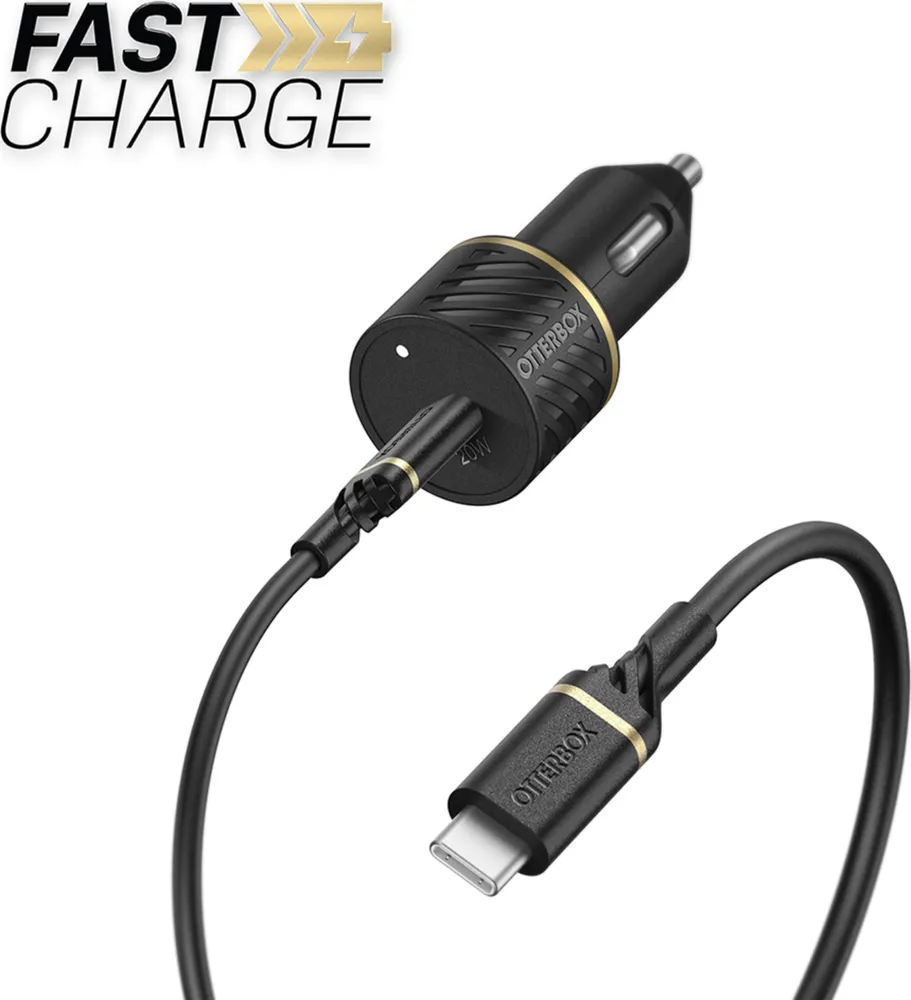 - Fast Charge 20w Usb C Pd Car Charger & Usb C To Usb C Cable 1m