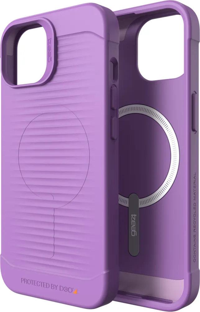 iPhone 14/13 Gear4 D3O Havana Snap Case - Purple