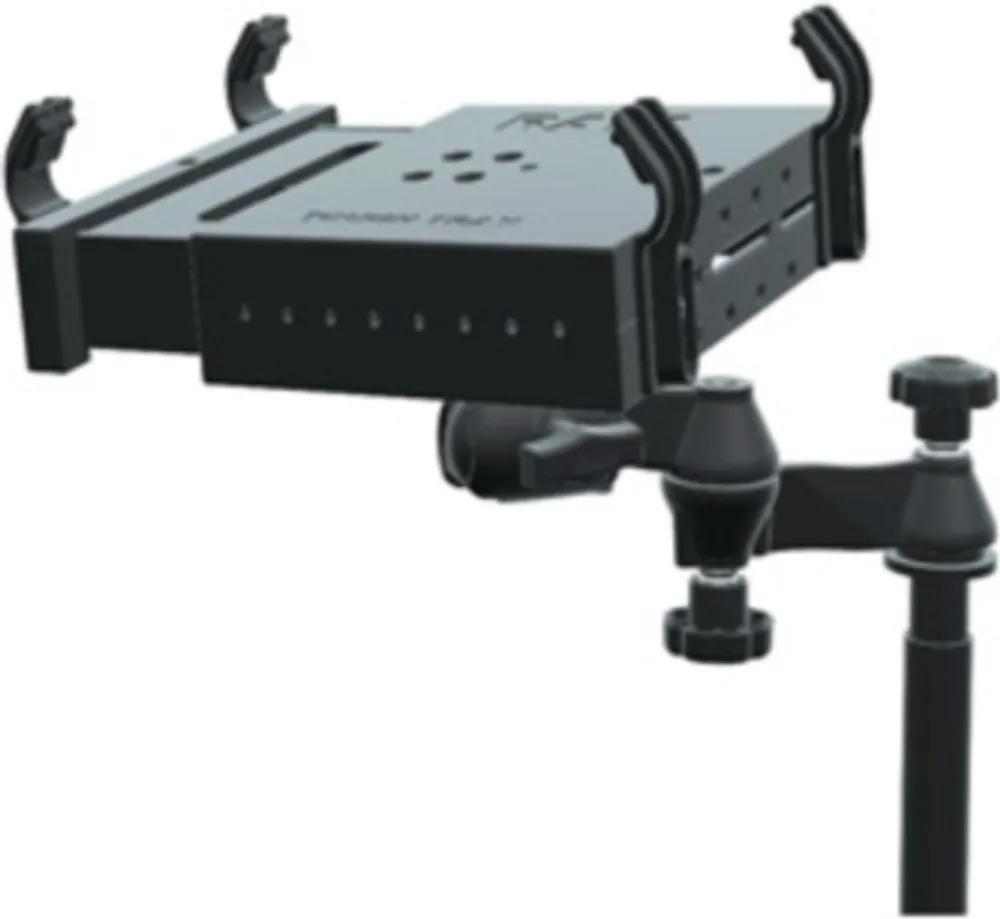 RAM Black No-Drill Laptop Mount for 2012-2020 RAM 2500-5500 Trucks
