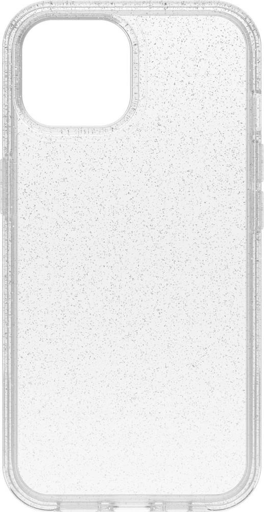 iPhone 15/14/13 Otterbox Symmetry Series Case - Clear/Silver Flake (Stardust) | WOW! mobile boutique