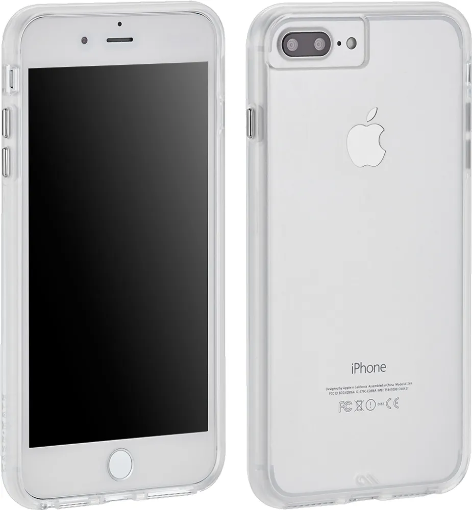 iPhone 8 Plus/7 Plus/6s Plus/6 Plus Naked Tough Case - Clear | WOW! mobile boutique