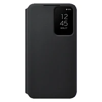 Samsung Etui Portefeuille Smart Clear View Noir pour Samsung Galaxy S23+ | WOW! mobile boutique