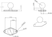 RAM Diamond Ball Base - B-Size