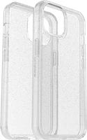 iPhone 15/14/13 Otterbox Symmetry Series Case - Clear/Silver Flake (Stardust) | WOW! mobile boutique