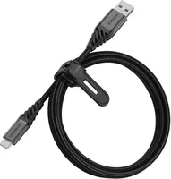4ft Charge/Sync USB-C Premium Cable - Black | WOW! mobile boutique
