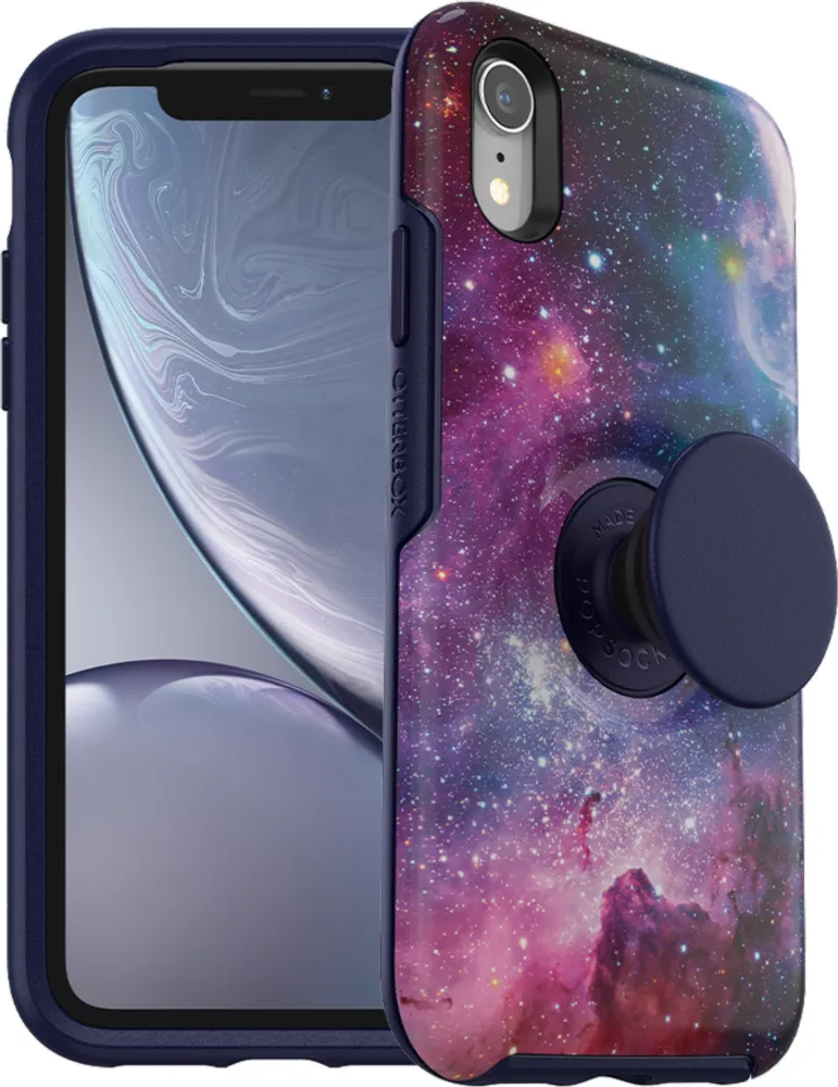 iPhone XR Otter + Pop Symmetry Series Case