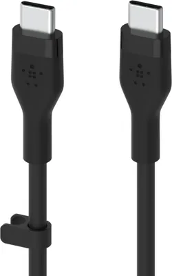 Belkin Câble de Charge/Sync BOOSTCHARGE PRO USB-C vers USB-C 2.0 3 pieds Noir | WOW! mobile boutique