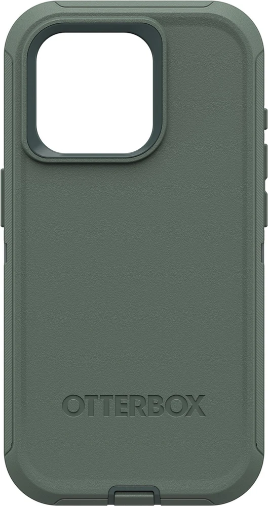 iPhone 15 Pro Otterbox Defender Series Case - Green (Forest Ranger) | WOW! mobile boutique